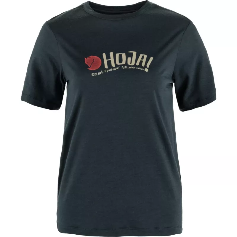 Fjällräven Hoja Wool T-Shirt Women's Dark Navy