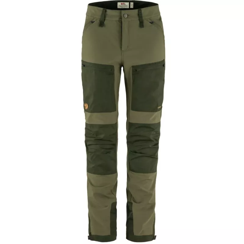 Fjällräven Keb Agile naiste püksid Laurel Green-Deep Forest