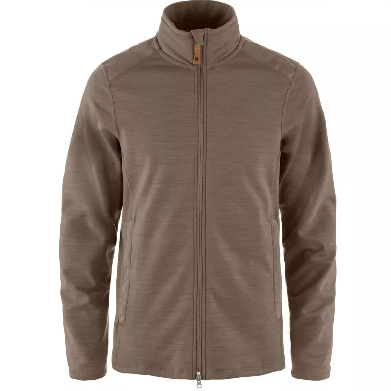 Fjällräven Keb Fleece Jacket Men's Suede Brown