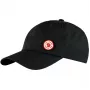 Fjällräven Logo Cap Black - G-1000 Eco pesapallimüts UPF 50+
