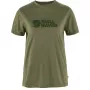 Fjällräven Logo Tee naistele roheline suurus S