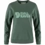 Fjällräven Logo Naiste kampsun Deep Patina - Misty Green