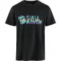 Fjällräven Men's Multicolor Logo T-Shirt Black