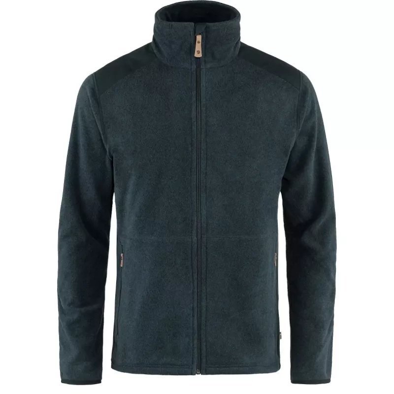 Fjällräven Men's Sten Fleece Jacket Dark Navy