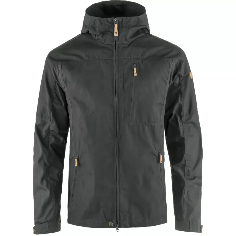 Fjällräven Men's Sten Wind Jacket Dark Grey