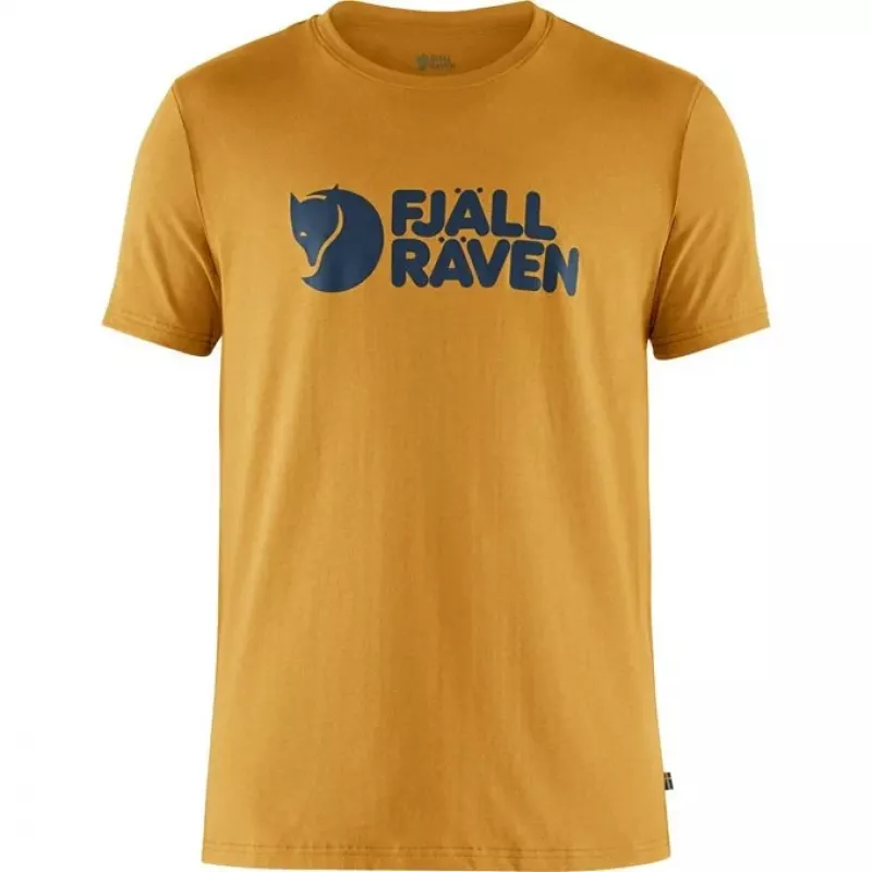 Fjällräven Men's T-Shirt Logo Ochre