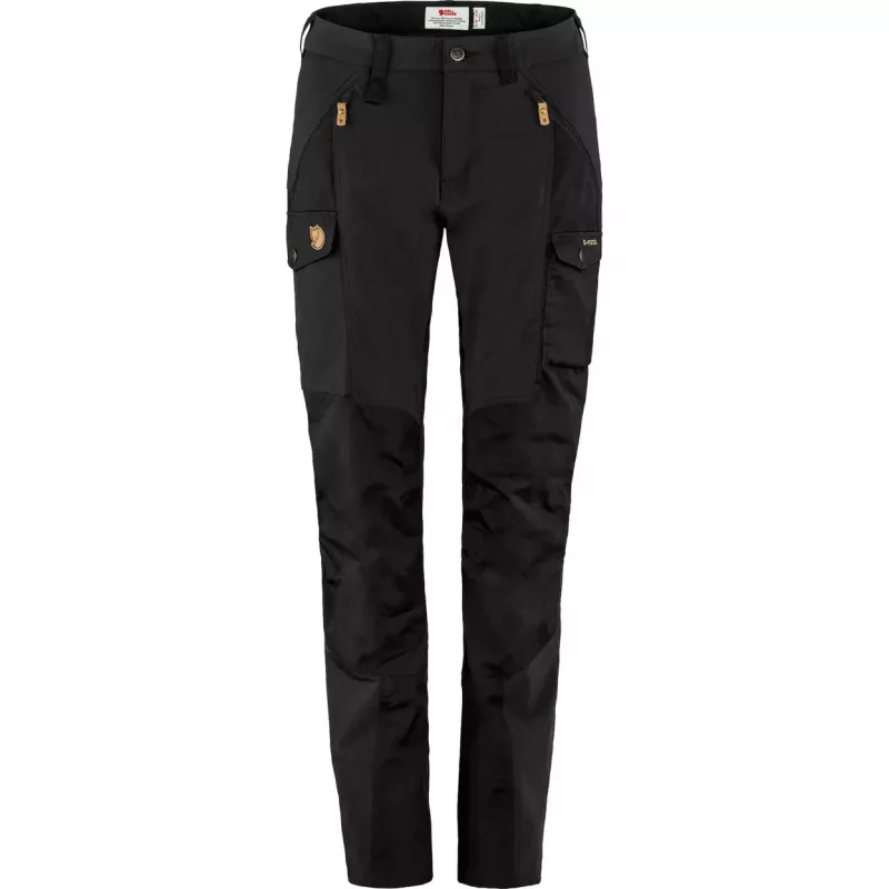 Fjällräven Nikka Curved naiste matkapüksid must