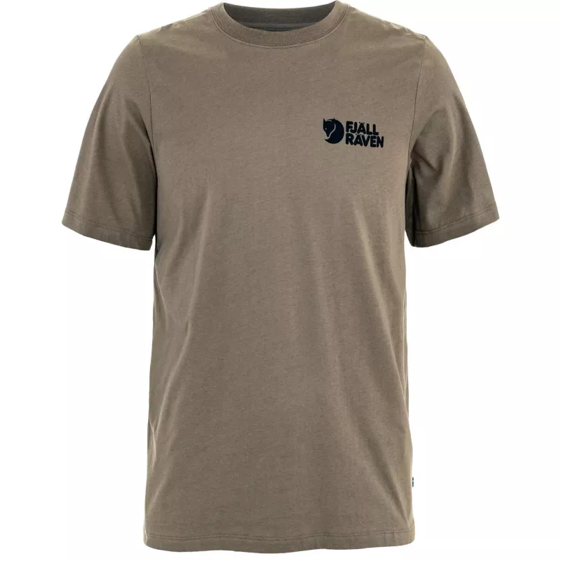 Fjällräven Swedish Forest T-Shirt Men's Suede Brown