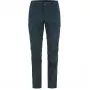Fjällräven Women's Abisko Hybrid Trail Zip-Off Trousers Dark Navy