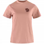 Fjällräven Women's Fox Boxy Logo Tee M Dusty Rose