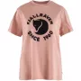 Fjällräven Naiste avara istuvusega T-särk Chalk Rose XS
