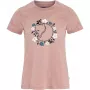 Fjällräven Naiste T-särk Fjällblomster Fox Chalk Rose