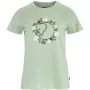 Fjällräven Naiste T-särk Fjällblomster Fox Soft Jade