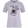 Fjällräven Women's T-Shirt Hoja Iväg Lavender Mist