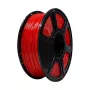 FlashForge PLA 1.75mm punane 1kg 3D printeri filament