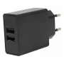 FLEPO NT-USB-103 USB-laadija 2-porti 100-240V AC to 5V DC 3A 15W Valge