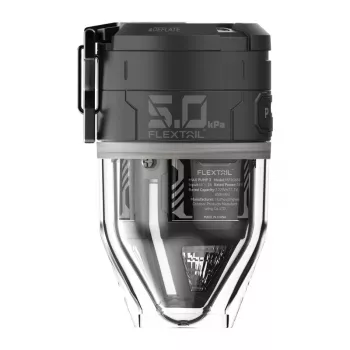 Flextail Max Pump 3 kaasaskantav õhupump (must) – 300 L/min, 500 luumenit LED, IPX4, USB-C