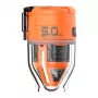 Flextail Max Pump 3 kaasaskantav pump (oranž) – USB-C laetav õhupump LED-tuliga, 3600 mAh, IPX4
