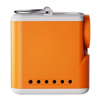 Flextail Nano Pump 5C2 kaasaskantav õhupump (oranž) – USB-C laetav, 180L/min, IPX4