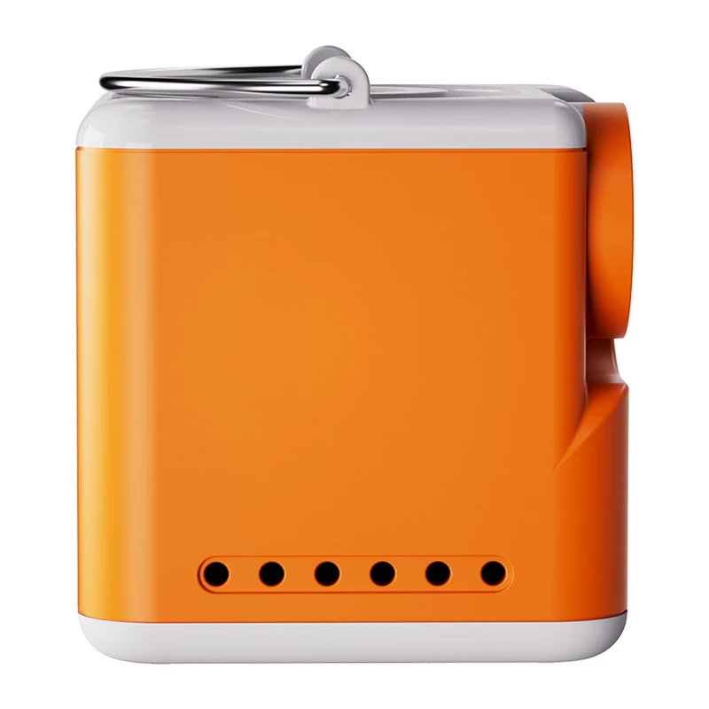 Flextail Nano Pump 5C2 kaasaskantav õhupump (oranž) – USB-C laetav, 180L/min, IPX4
