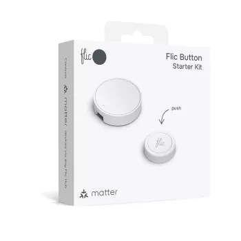 FLIC Button stardikomplekt - nutika kodu automaatikasüsteem jaoturi LR ja 2 Flic 2 nupuga