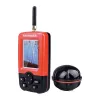 FLYTEC XJ-01 Fishfinder - Kaasaskantav traadita sonar 125 kHz, 90° kiirgusnurk, 36 m sügavus, FSTN LCD-ekraan