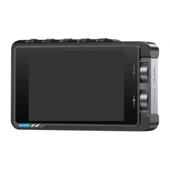 FNIRSI DS215H Ostsilloskoop – 100 MHz, 500 MS/s, 1 kanal, sisseehitatud signaaligeneraator, 2.8 inch TFT LCD, USB Type-C, laetav aku, must
