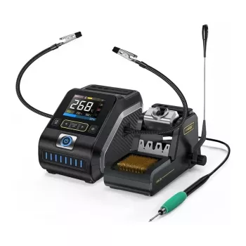 FNIRSI DWS-200 200W jootejaam värvilise LCD-ekraani ja ESD-kaitsega