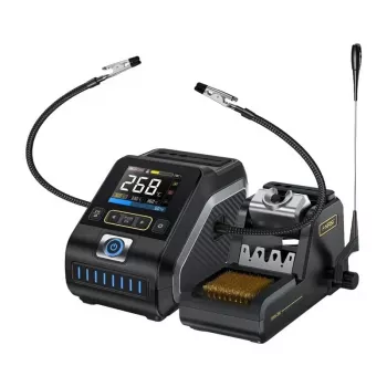 FNIRSI DWS-200F 200W Jootejaam OLED-ekraani, PID-juhtimise ja ESD-kaitsega