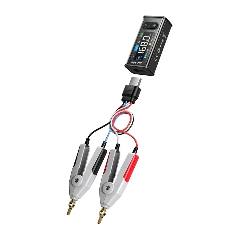FNIRSI LCR-ST2 Plus LCR tester – 2.8 tolli TFT, 100Hz-100kHz, L/C/R/ESR/D/Q, laetav