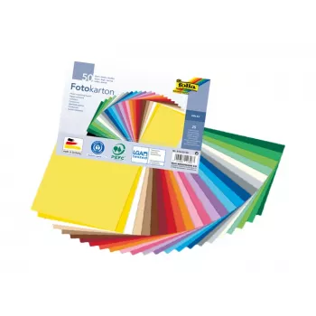 Folia 614/50 21 - Violet - Solid - A4 (210 x 297 mm) - 300 g/m² - 50 Sheets - Germany