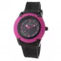 Folli Follie Donatella naiste kvartskell 40mm roosakuldne roostevaba teras roosa nahk