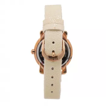 FOLLI FOLLIE Donatella Naiste Kvartskell WF14B002SPS 35mm Roosakuldne Roostevaba Teras Roosa Nahk