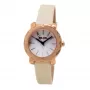FOLLI FOLLIE Donatella Naiste Kvartskell WF14B002SPS 35mm Roosakuldne Roostevaba Teras Roosa Nahk