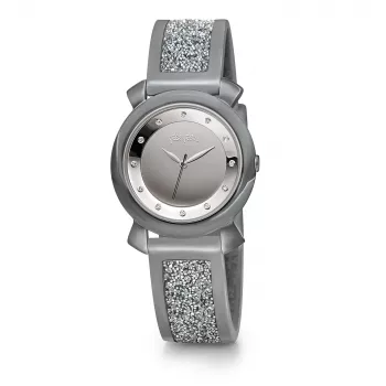 Folli Follie Donatella naiste kvartskell WF15T013ZS 28mm hõbedane roostevaba teras