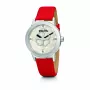 FOLLI FOLLIE Donatella naiste käekell WF13T040SPWR 32mm roosakuldne roostevaba teras valge nahk
