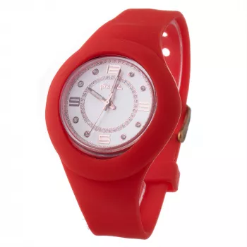 FOLLI FOLLIE Heart4Heart naiste käekell WF13P020ZSR 40mm roosakuldne roostevabast terasest võrkrihmaga kvarts-analoogkell