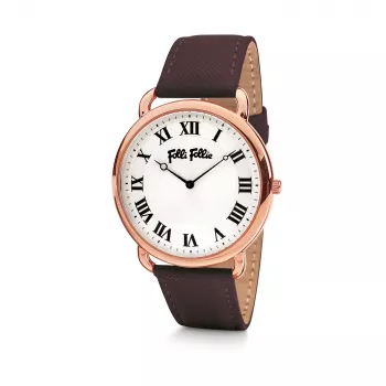 FOLLI FOLLIE Naiste Kell WF16R014SPS (38mm) - Roosakuldne Roostevaba Teras