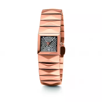 Folli Follie Naiste Kvarts Analoogkell WF1R009BSG 32mm Roosakuld Roostevaba Teras Valge Nahk