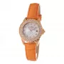 FOLLI FOLLIE Naiste Kell WF13B071STN 30mm Roosakuldne Roostevaba Teras & Beež Nahk