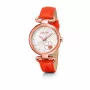 FOLLI FOLLIE naiste käekell WF15R029SPNA 32mm roosakuldne roostevaba teras roosa nahk