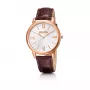 Folli Follie naiste kell WF15R033SPW 35mm roosakuldne roostevaba teras valge nahk