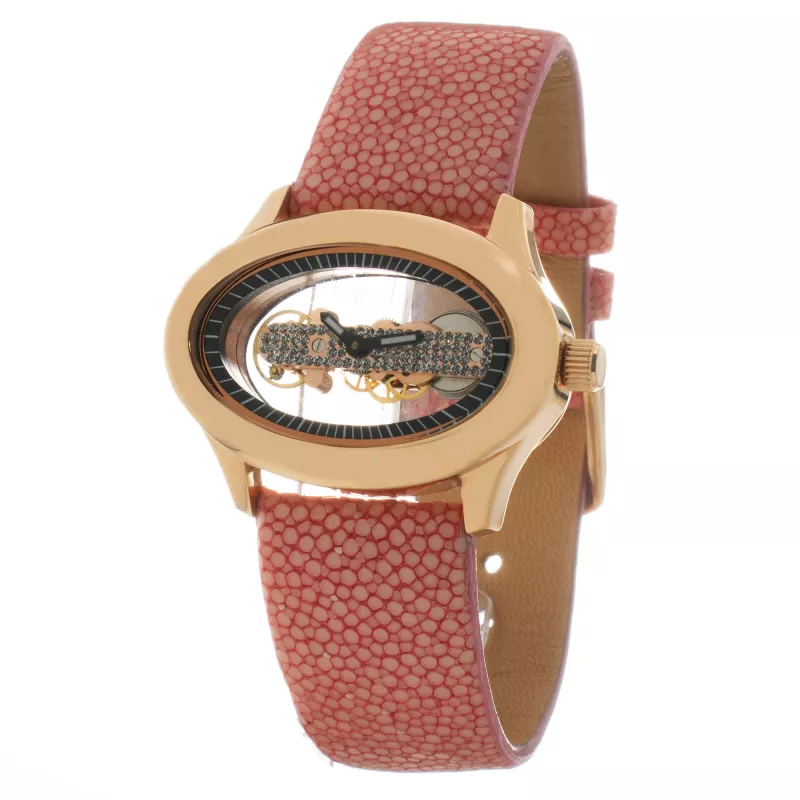 FOLLI FOLLIE Women's Watch WF1R016SSK 40mm Stainless Steel Quartz Analog White Dial Silver Bracelet