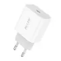 Foneng EU23 18W USB-A seinadapter QC3.0 - Valge