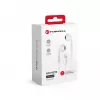 Forcell F-Audio HR-ME25 Lightning kõrvaklapid mikrofoni ja kaugjuhtimispuldiga, valge