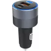 Forcell F-Energy 65 autolaadija 65W, 2x USB-C (PD 3.0) & 1x USB-A (QC 4.0), hall