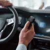Forcell F-Energy Carbon Car Charger USB-C QC3.0 PD 20W with USB-C to Lightning Cable CC50-1C Black