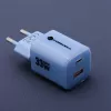 Forcell F-Energy GaN III VT-41 33W USB-C & USB-A seinadapter, PD 3.0, QC 4.0, sinine