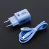 Forcell F-Energy GaN III VT-41 33W USB-C & USB-A seinadapter, PD 3.0, QC 4.0, sinine