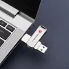 Forcell Pendrive 64GB USB 3.2 Gen 1 (USB-A / USB-C) F-Data Metal Duo Silver